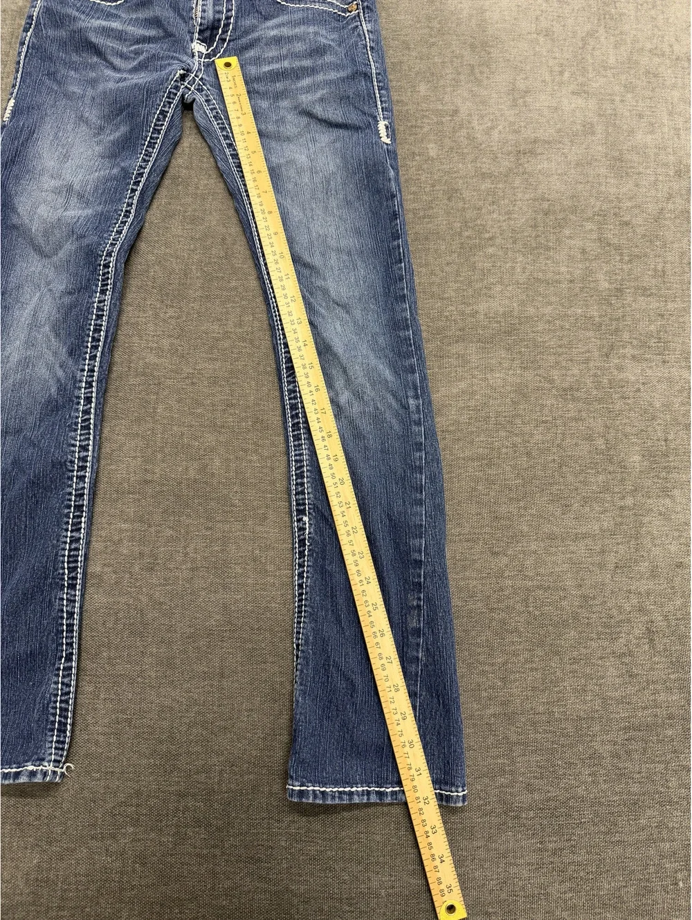 True Religion Brand Jeans Men's Size 30 Made in USA Blue Denim